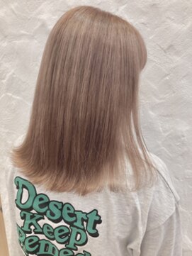 コルル 渋谷(COLULU) 色落ちしても可愛い♪ ハイトーン ミルクティーカラー