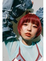 トレンチ(TRENCH) 《おつじ TRENCH》ショートボブ × ケアブリーチ