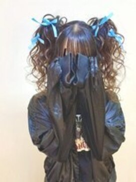 ディア(.eer) 体育祭 お祭りに☆ // 盛り髪セット × リボン × ツインテール