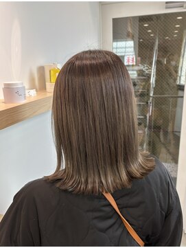 デコラソラン 本川越(DECORA SORAN) 切りっぱなし外ハネボブ◎グレージュ