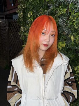 キイ 原宿 表参道(K.e.y) オレンジカラー