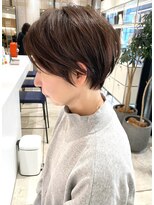 ステアケース 武蔵小杉店(stair:case)&nbsp;大人くびれショート/白髪ぼかしハイライト/髪質改善30代40代50代