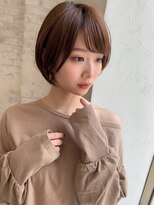 アンバー 池袋(amber)&nbsp;切りっぱなしボブ/デザインカラー/髪質改善[池袋駅]