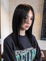 ボアップ 松山店(boappu)&nbsp;#姫カット#黒髪ロング#ストレートヘア