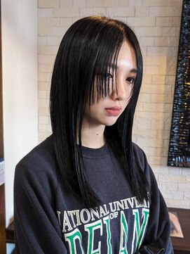 ボアップ 松山店(boappu) #姫カット#黒髪ロング#ストレートヘア