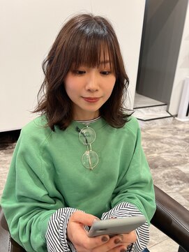 リシェイル(RICHAIR) コテ巻き風パーマ☆乾かしただけでくびれボブ