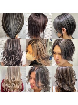 アジールヘア 池袋東口店(agir hair) ハイトーンデザインカラー☆13000池袋目白大塚