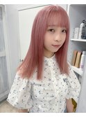 sheer ピンク