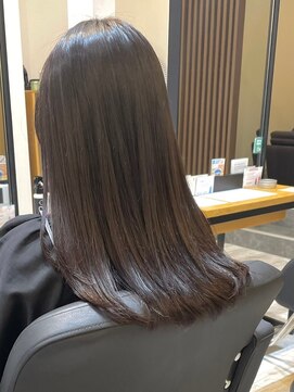 アトリエコア(Atelier Coa) ダブルカラーミルクティーベージュカラーブルーブラックブリーチ