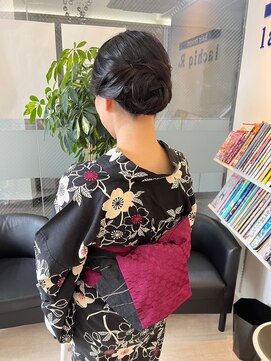 ヘアーリゾートラシックアールプラス(hair resort lachiq R+) お任せヘアアレンジ&浴衣着付け