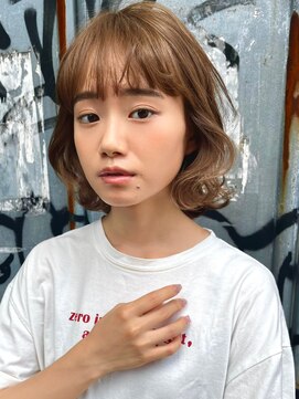 ブゾン(buZon) 【buZon ブゾン】くびれボブ☆前髪レイヤーカット