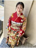 振り袖着付け＆ヘアセット