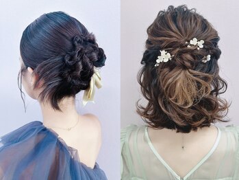 プルクラ ロッポンギ(Pulchra ROPPONGI)の写真/【六本木駅2分】プロのヘアセットで特別な日を華やかに♪結婚式や推し活にも◎ヘアセット/セットサロン