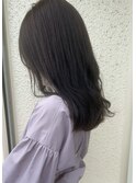 グレージュカラー/暗髪/haru