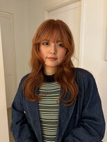 サラ 天神大名店(SARA) 【秋冬カラーオレンジ】オレンジ/オレンジブラウン/ガーリー