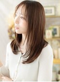 うぶバング小顔ワンカールストレートレイヤーa志木20代30代40代