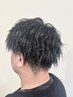 【OPEN記念】カット＋シェービング＋ツイストスパイラルパーマ　￥12,000
