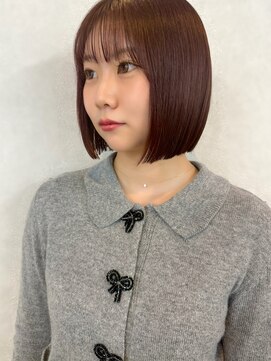 ソア 並木坂(Soa) 韓国ボブ/切りっぱなしボブ/タッセルボブ/透明感カラー/Minori