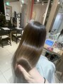 アグ ヘアー フルオール 所沢店(Agu hair fruor)&nbsp;ツヤ美髪縮毛矯正ストレート(髪質改善/縮毛矯正/学割U24/所沢）