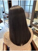 チョコレートブラウン×髪質改善トリートメント