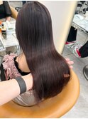 縮毛矯正　髪質改善　錦糸町縮毛矯正　ブリーチ縮毛矯正