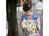 【浴衣人気No.1】浴衣レンタル＋着付け＋無料ヘアセット＋小物