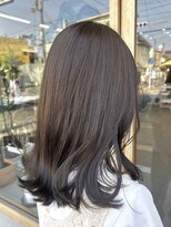 ミリ 奈良店(mm)&nbsp;オリーブグレージュ/グレージュ/レイヤーカット/近鉄奈良