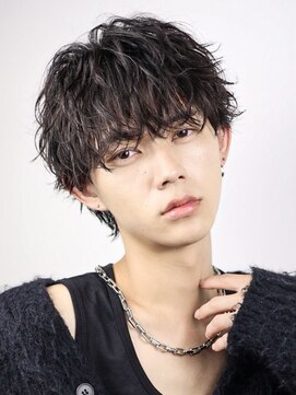 オーシャントーキョーハラジュク(OCEAN TOKYO harajuku) ツイスパ波巻きマッシュウルフ