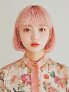 ハナブサ 御経塚店(HANABUSA) 韓国風ボブ/20代30代40代