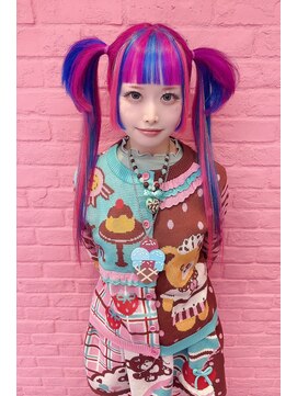 キャンディーシロップ(Candye Syrup) 青×ピンクと