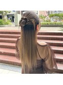 ヘアセット/ヘアアレンジ/着物ヘア/結婚式/お呼ばれヘア