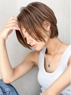 ギークス(GEEKS) 【GEEKS渋谷】ショートレイヤー/渋谷ウルフ/ハイライト/20代30代