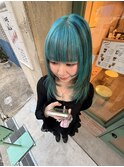 レイヤーカット デザインカラー 