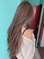 モルト 麻生(molt)&nbsp;海外　韓国風　ハイレイヤーカット　ハイライト