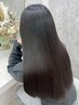 似合わせカット+髪質改善ストレート+艶カラー[髪質改善/大宮]