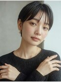 ショートボブ髪型20代30代40代50代前髪あり前髪なし面長丸顔越谷