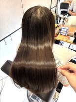 リンクヘアー (Link hair) 髪質改善カラー/グレージュブラウン