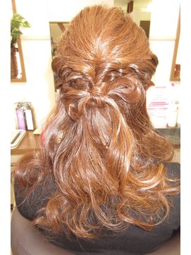 コアフィールフィス(COIFFURE fils) リボンがカワイイ！＊ネオハーフアップ＊