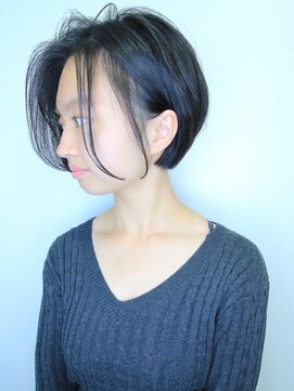 ラウンジ モリオ イケブクロ(Lounge MORIO Ikebukuro) 【morio池袋】大人かわいい可愛い前下がり透け感ショート♪