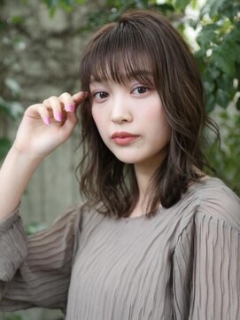 リスタバイネオリーブ 浅草(Re:sta by neolive) ミディアム外ハネレイヤー Re:sta by neolive