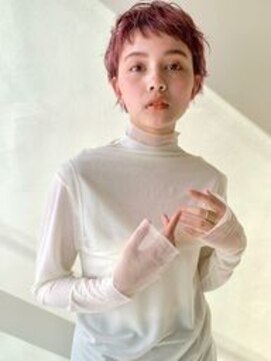 ベター(better) ベリーピンクのカラーとショートカットが可愛い、ベリーショート