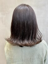 レーヴバイロンド 仙台(Reve by Lond)&nbsp;ナチュラルグレージュ　外ハネミディ