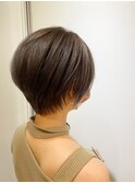 【EIGHT 那覇小禄】お客様スタイル　耳掛けショート
