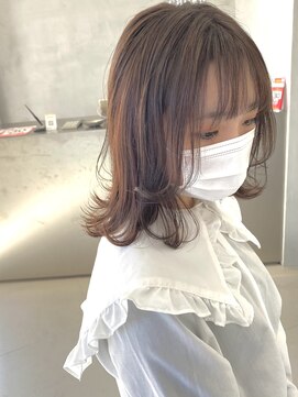 コード(Chord) 大人可愛い20..30.40代～　ラベンダーベージュ☆［谷合