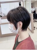 初めてのショートに◎短すぎないショートボブ