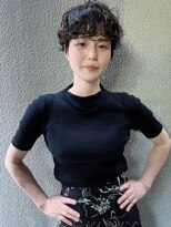 ラウンジ モリオ イケブクロ(Lounge MORIO Ikebukuro) 【morio池袋】かっこいい色気パーマショート♪