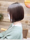 前下がりボブ
