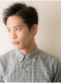 ビジネスシーンにも◎マットブラウン刈り上げショートT北浦和