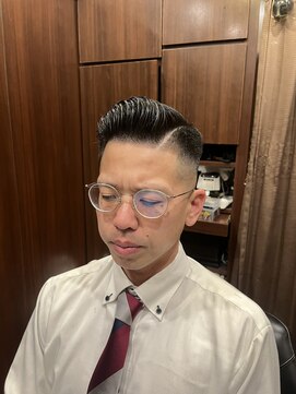 ヒロギンザ 上野店(HIRO GINZA) 7:3スキンフェード