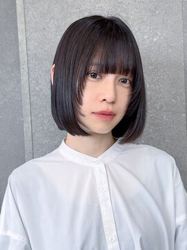 ロンド 表参道店(Lond) ◇ボブ 縮毛矯正 顔周りカット 表参道 フェイスレイヤー